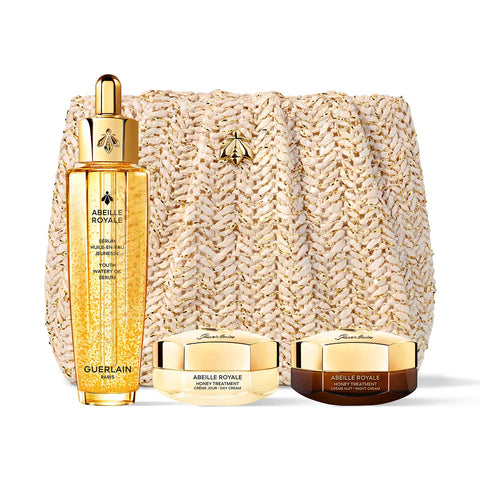 Guerlain - Abeille Royale - Rituel Anti-Âge Serum Huile-En-Eau Jeunesse Coffret Soin 50 + 15 + 15 ml