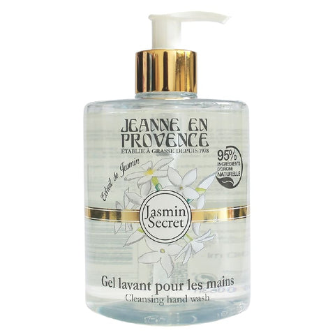 Jeanne en Provence - Gel Lavant Mains Jasmin Secret 500 ml