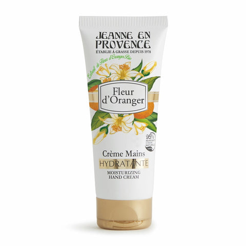 Jeanne en Provence - Crème mains nourrissante fleur d'oranger 75 ml