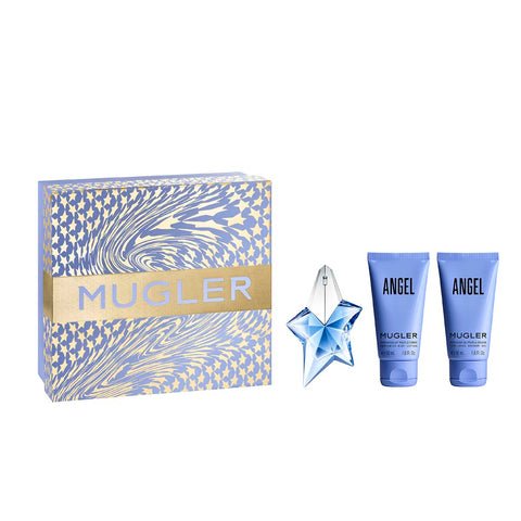 Mugler - Coffret Angel Eau de Parfum 25ml + Lait Corps 50ml + Gel Douche 50ml