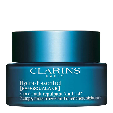 Clarins - Hydra-Essentiel [HA²] - Plumps, moisturizes & quenches night cream - All Skin Types 50 ml