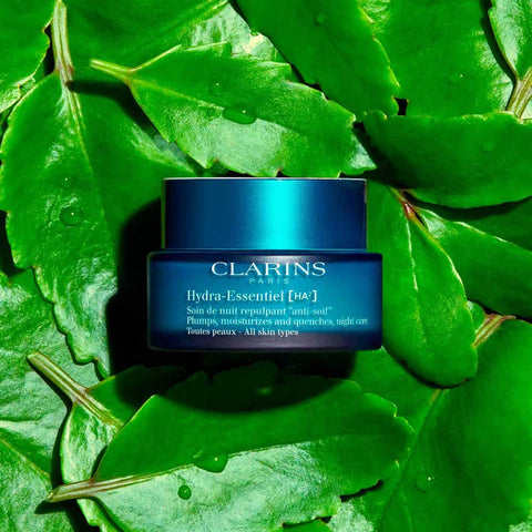 Clarins - Hydra-Essentiel [HA²] - Plumps, moisturizes & quenches night cream - All Skin Types 50 ml