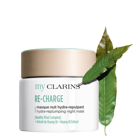 Clarins - my Clarins RE-CHARGE Hydra-plumping night mask - All skin types 50 ml