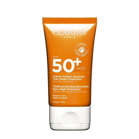 Clarins - Crème Solaire Jeunesse Très Haute Protection Visage SPF50+ 50ml