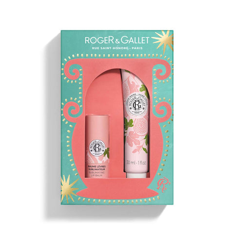 Roger & Gallet - Fleur de Figuier Coffret Duo - Baume Lèvres + Crème Mains 30ml