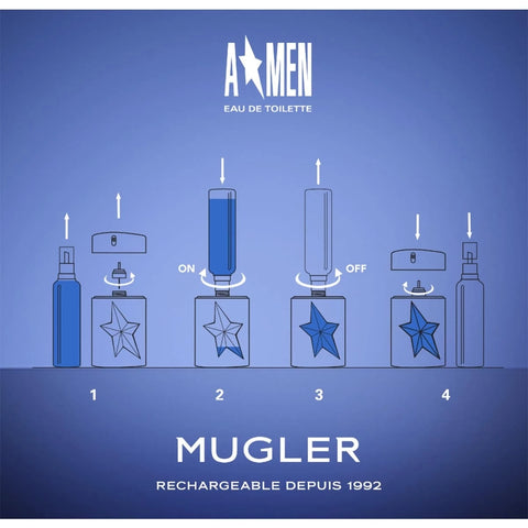 MUGLER - A*Men - Eau de Toilette Spray Gum - Refillable