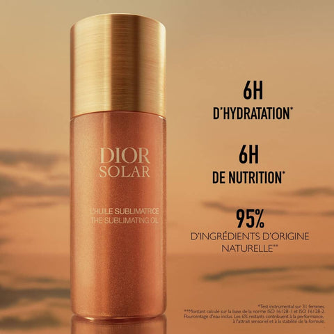 Dior - Dior Solar - L'Huile Sublimatrice Huile corps, visage et cheveux - huile perfectrice d'éclat 125 ml