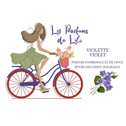 Les Parfums de Lili - Parfums D’interieur et Brumes de Linge Violette 250 ml